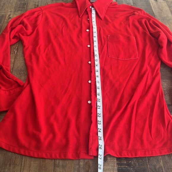 Wrangler Size L (16-16 1/2 neck) Vintage Button Down - Picture 6 of 9